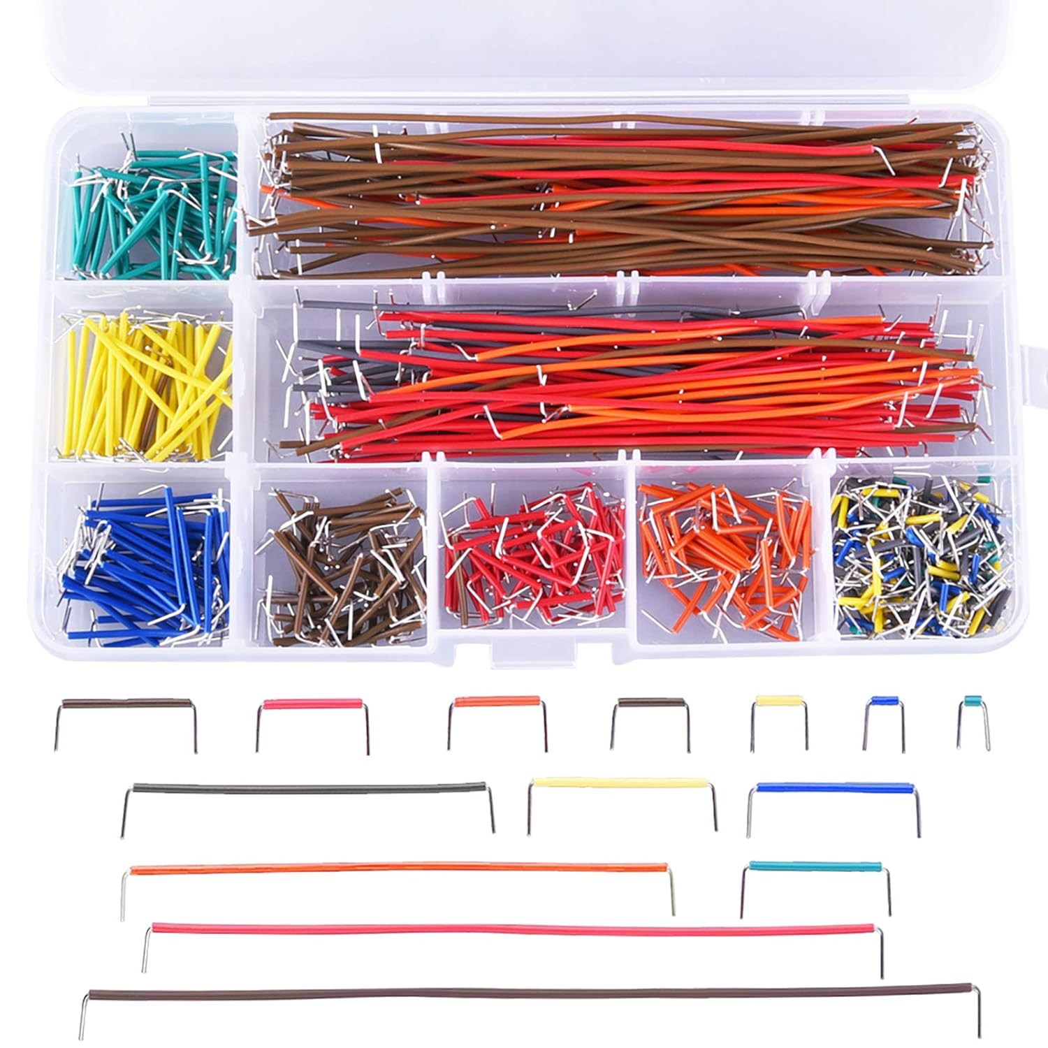 Kit de cables de puente de 14  - Diy Electronics Project Kit reseña y precio