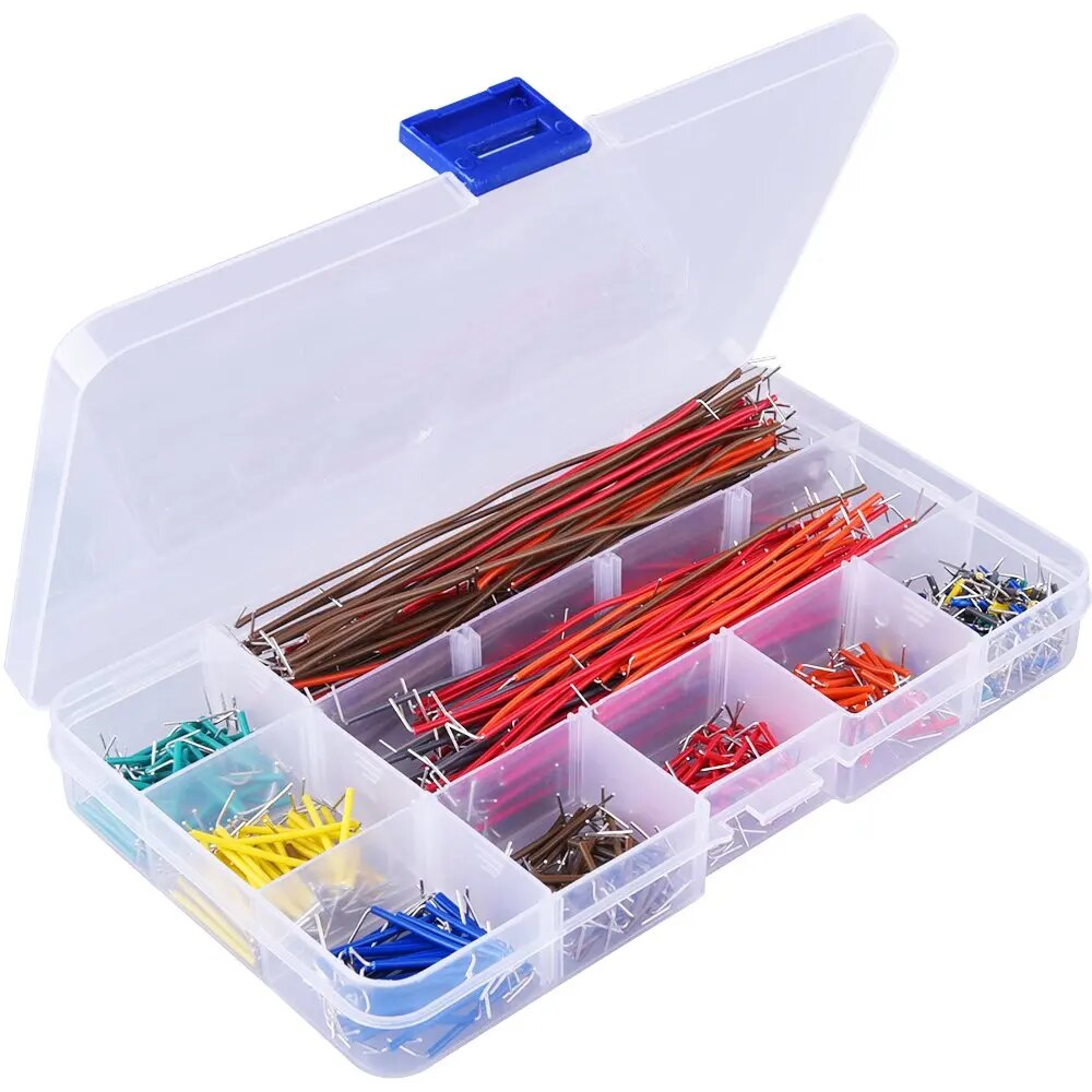 Kit de cables de puente de 14  - Diy Electronics Project Kit reseña y precio