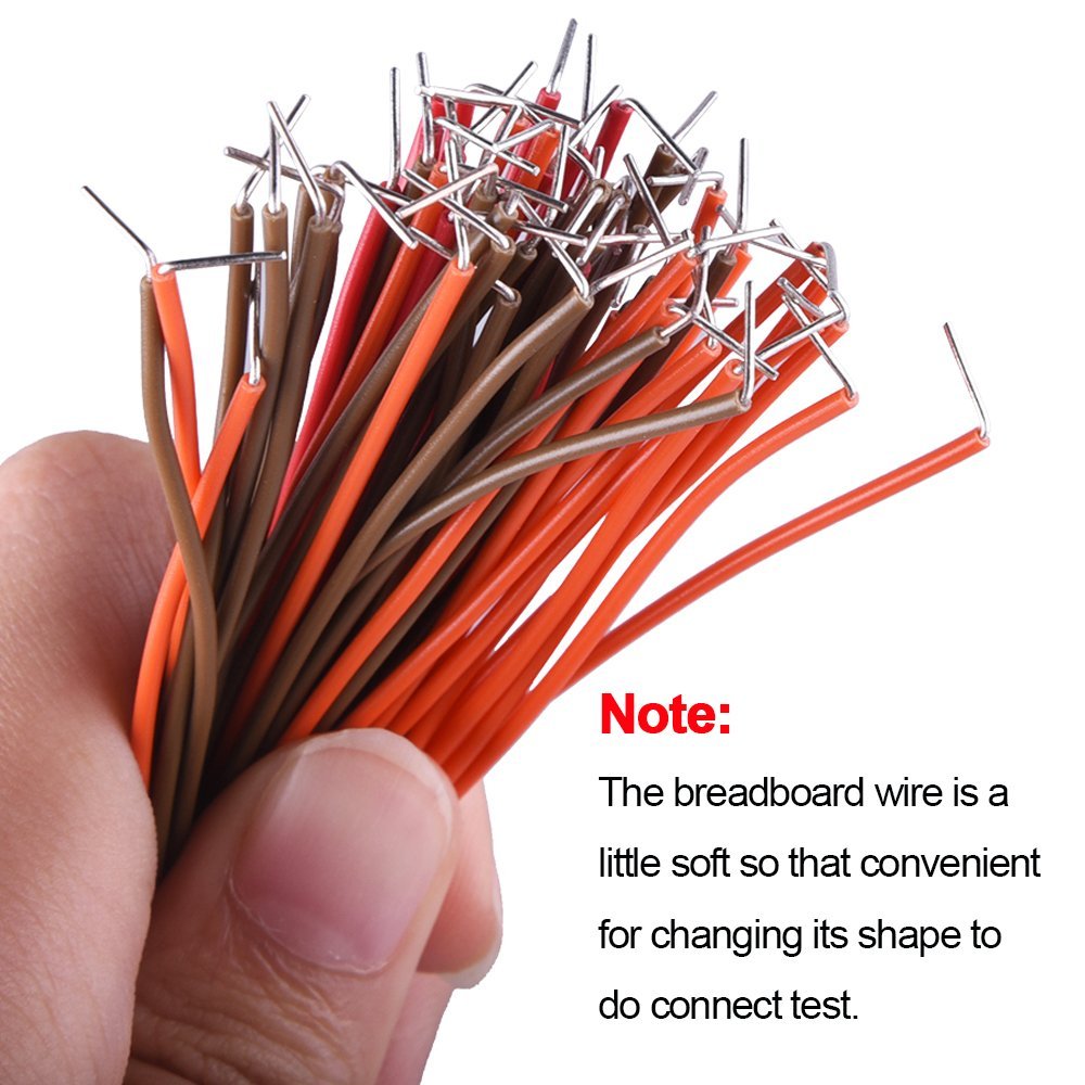 Kit de cables de puente de 14  - Diy Electronics Project Kit reseña y precio