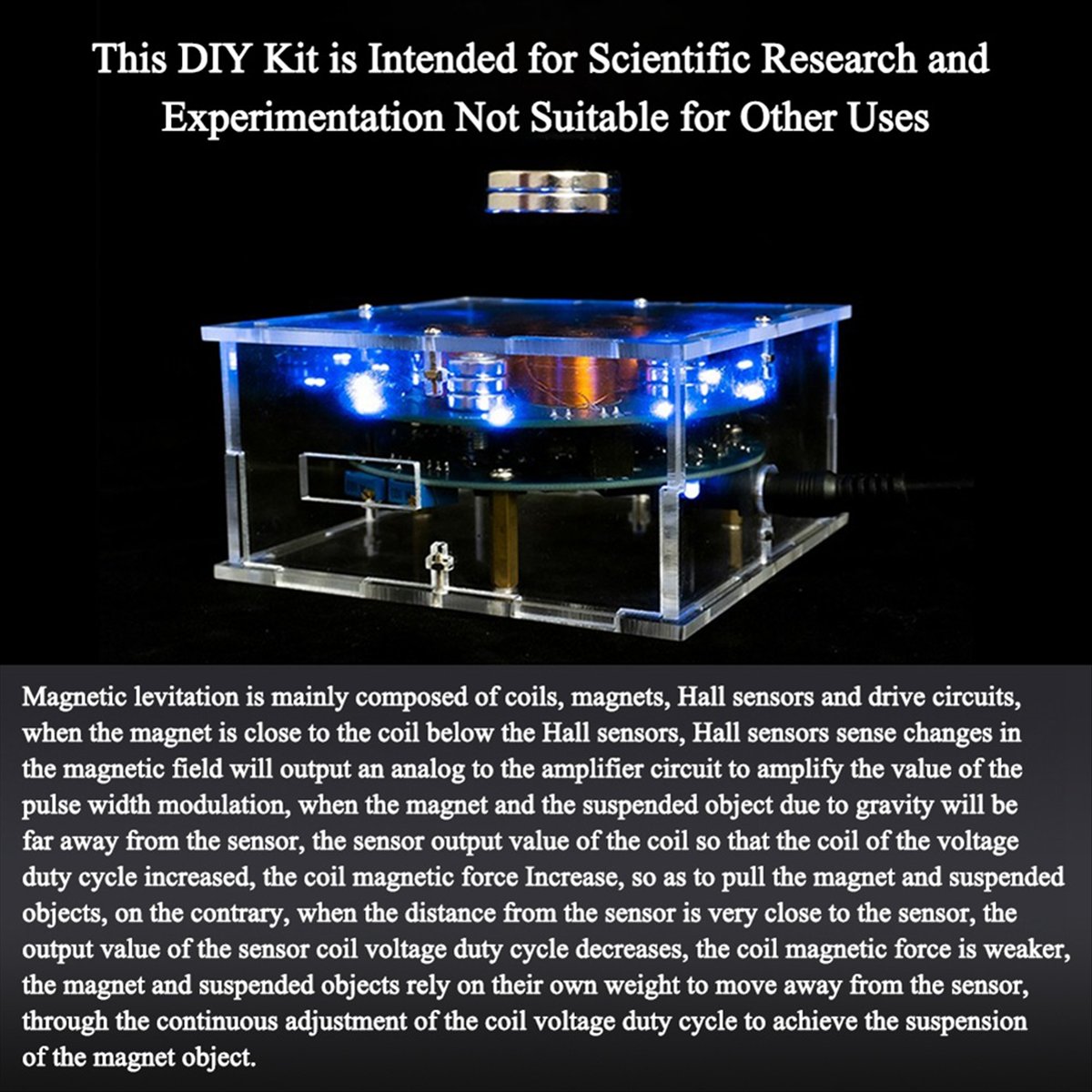 AB53 DIY Kit de levitación mag - Diy Electronics Project Kit reseña y precio