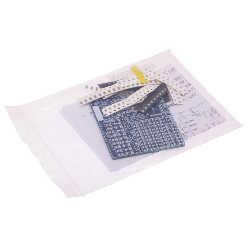 Componentes LED intermitentes  - Diy Audio Electronics Kit reseña y precio