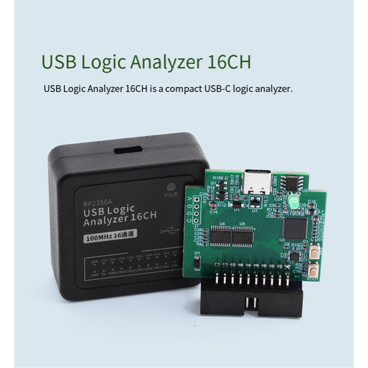 Módulo Analizador Lógico USB p - Logic Analyzer Usb reseña y precio